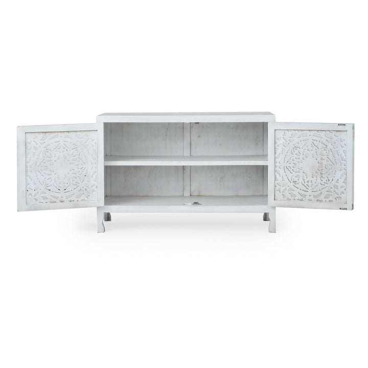 Indira Armoire White