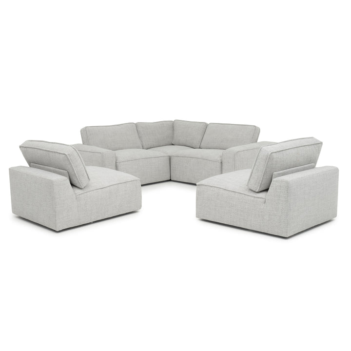 Nash Fabric Modular Set Light Grey