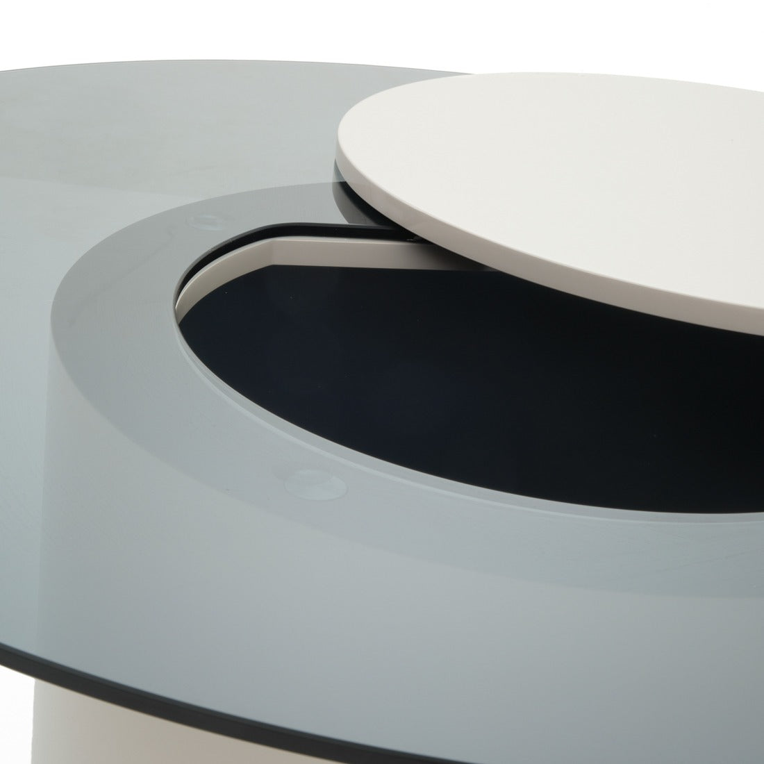 Wezley Coffee Table with Storage Light Grey