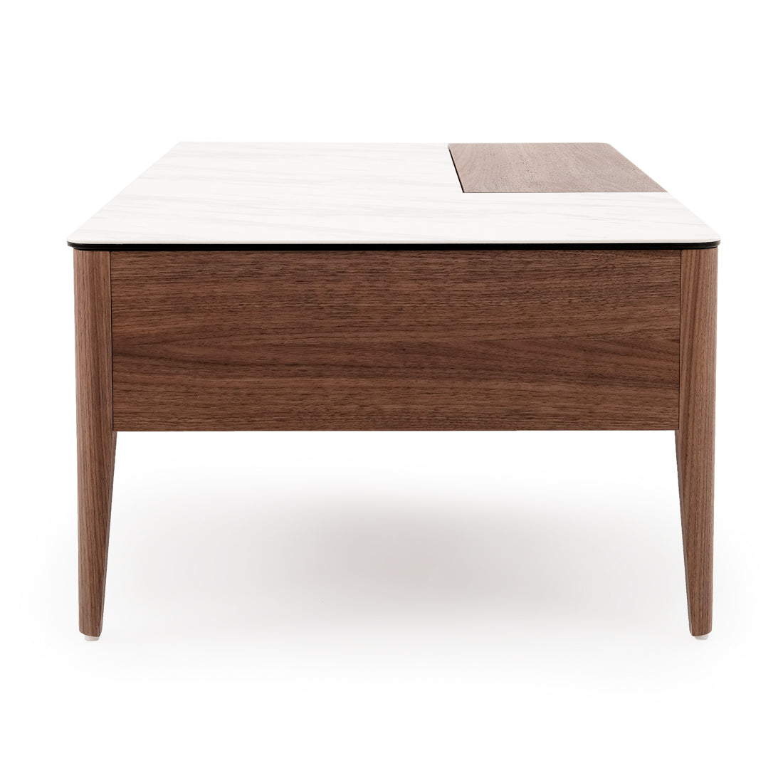Elkom Wood Coffee Table Dark Brown