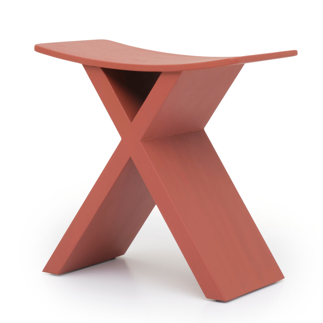 Siya Accent Stool Red