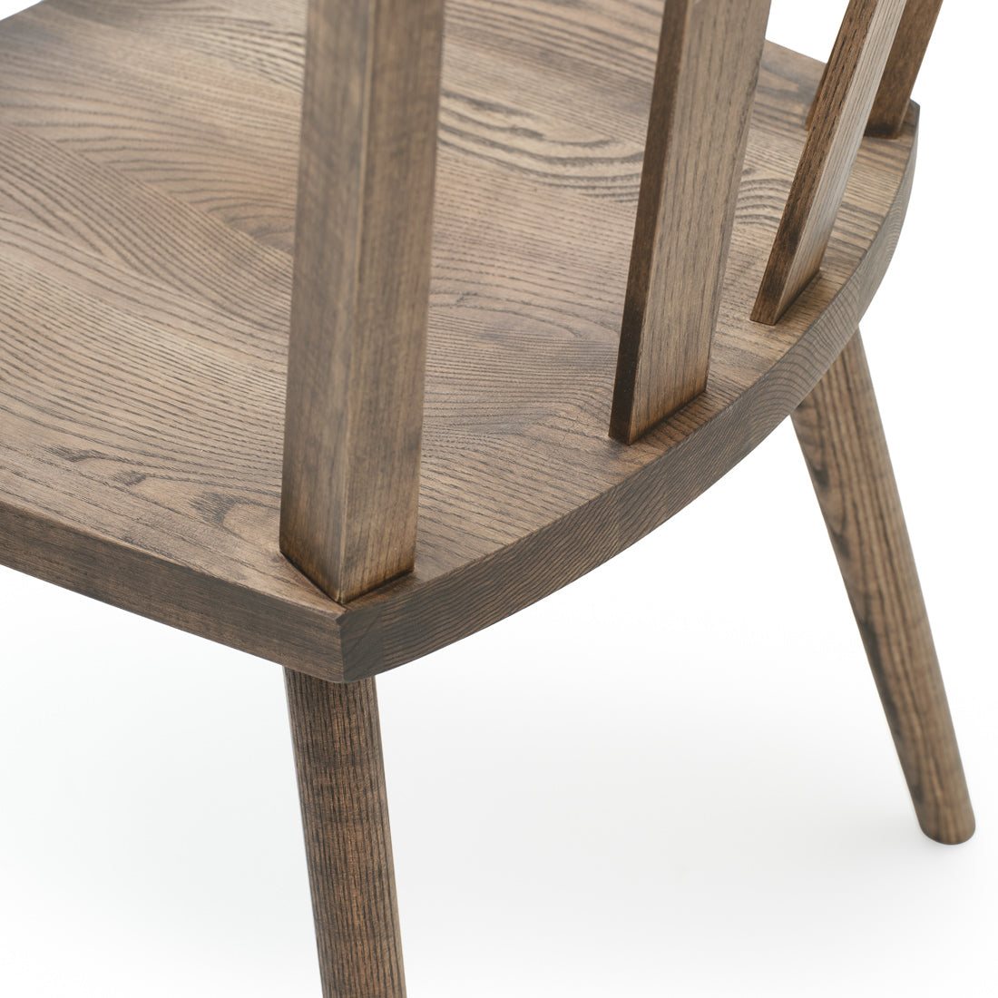 Novella Wood Chair Dark Brown