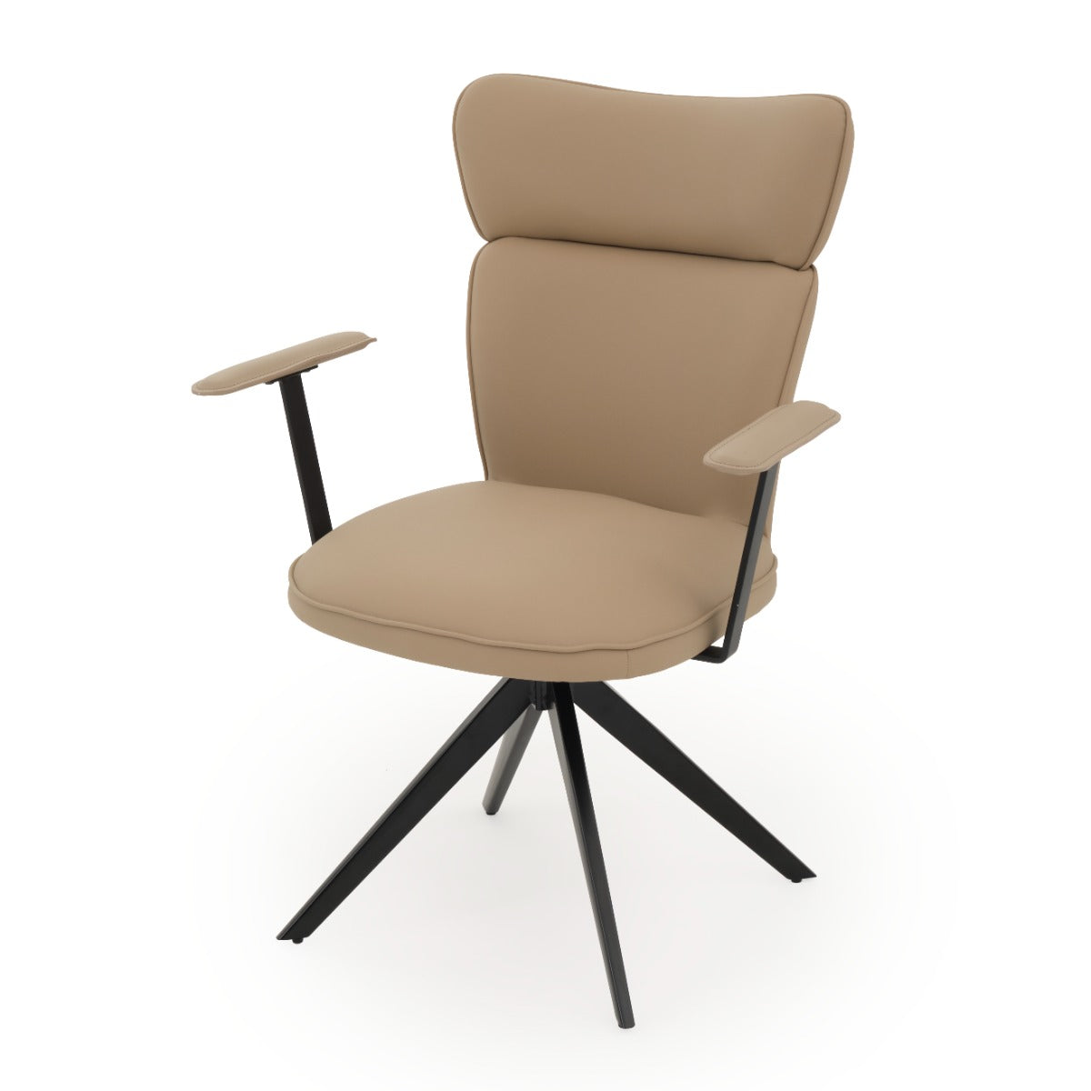 Edrian Swivel Armchair Taupe