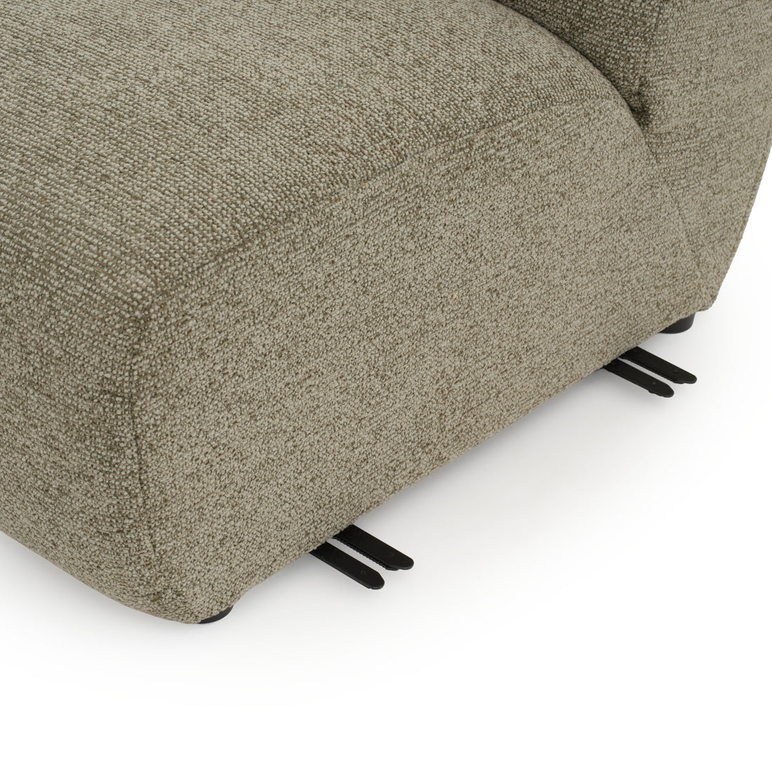 Nalinda Fabric Modular Sofa Light Green