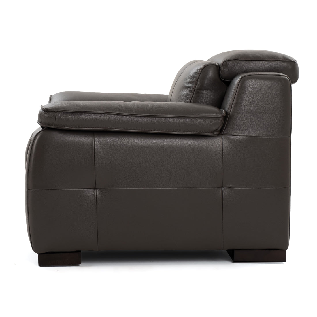 Nova Reclining Accent Chair Dark Grey