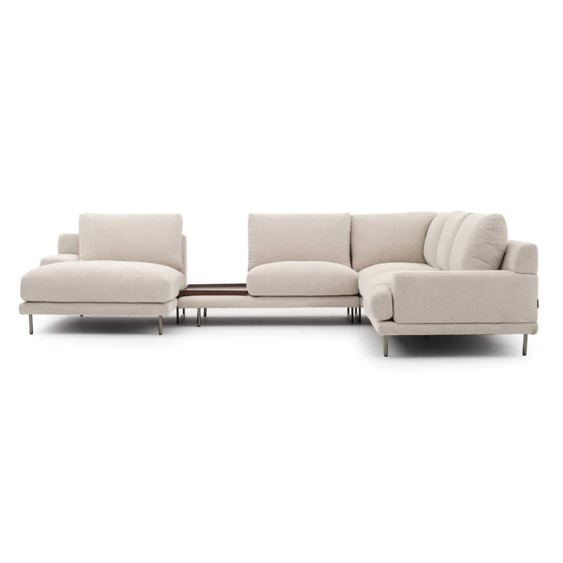 Elizabeth Fabric Modular Set Beige