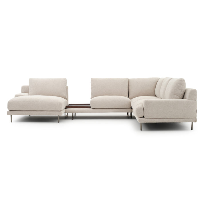 Elizabeth Fabric Modular Set Beige