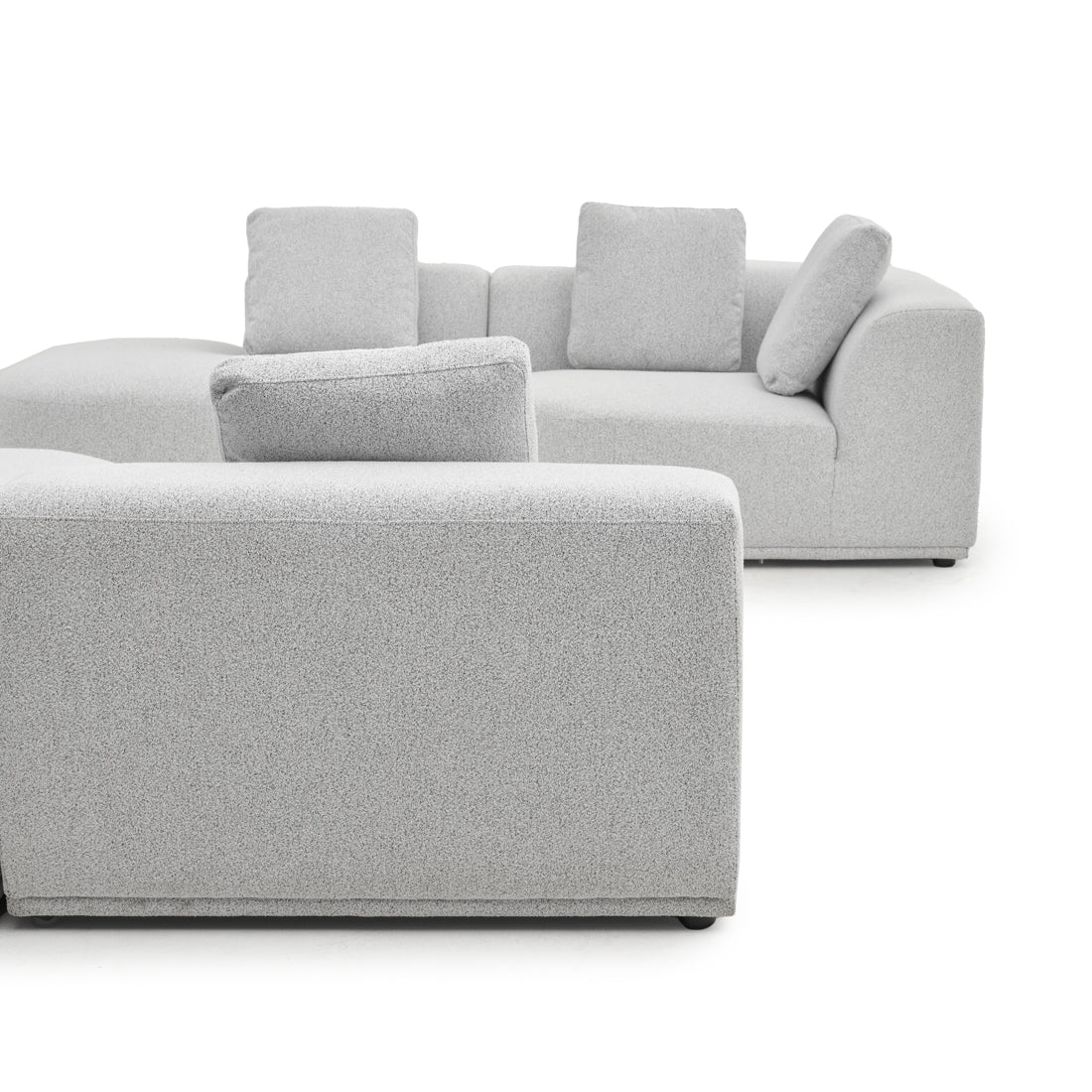 Willowdale Fabric Modular Set Light Grey