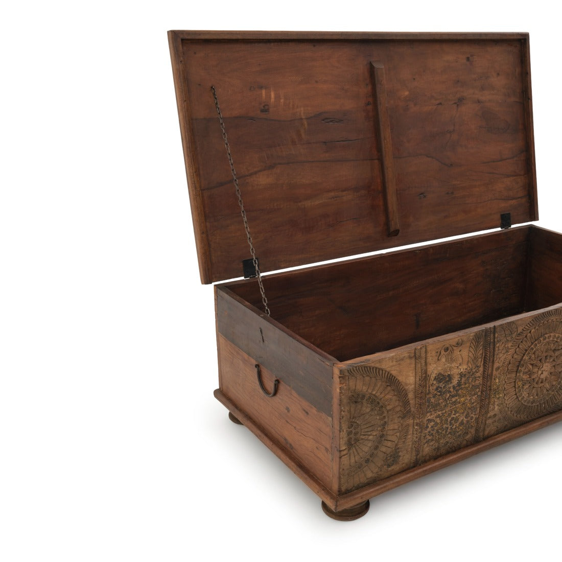 Indira Wood Coffee Table Light Brown