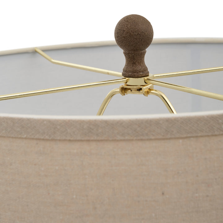 Nalea Table Lamp Light Brown