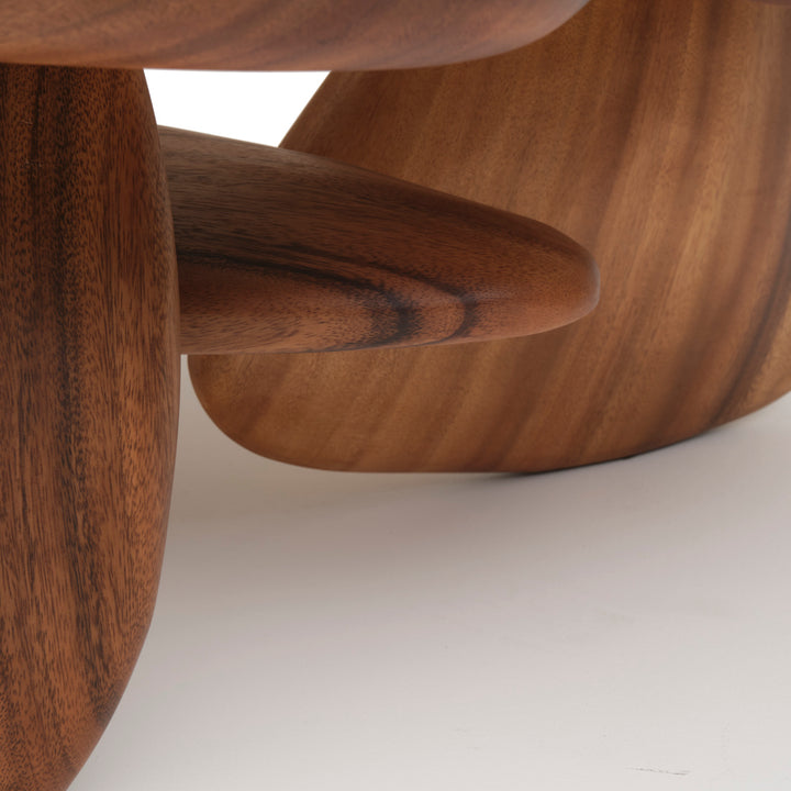 Suri Wood Coffee Table Light Brown