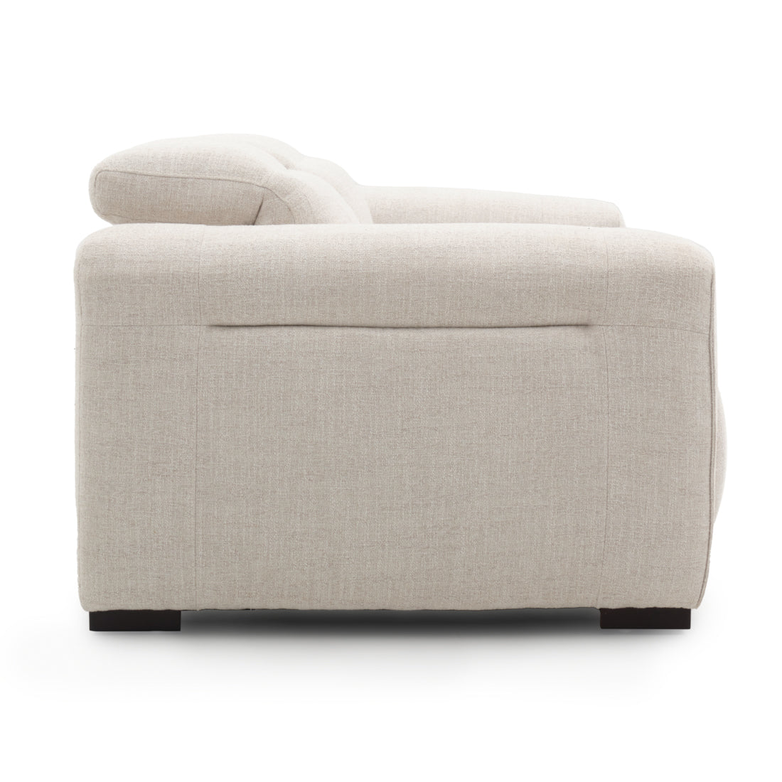 Niguel Fabric Reclining Loveseat Beige