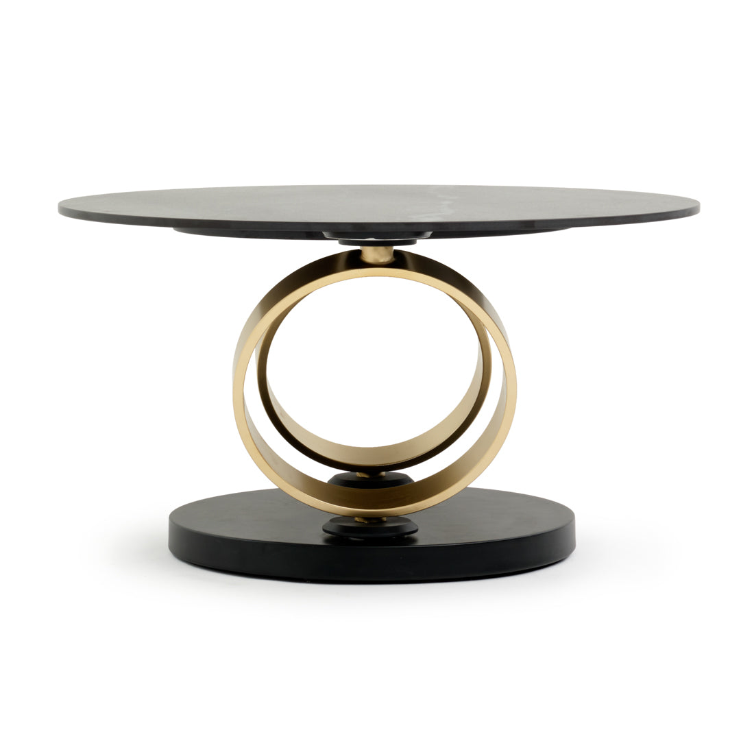 Whitten Ceramic Coffee Table Black