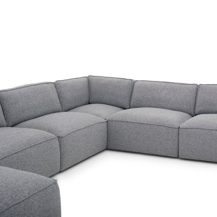 Nash Fabric Modular Set Dark Grey