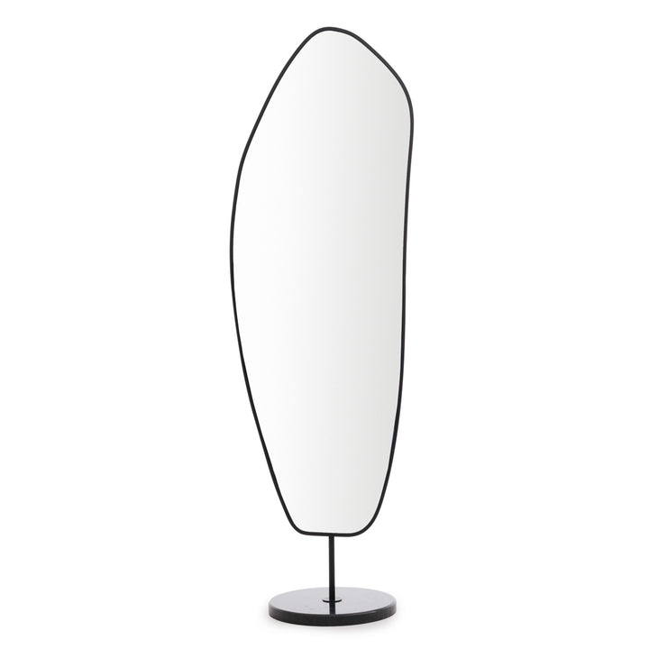 Evisa Floor Mirror Black