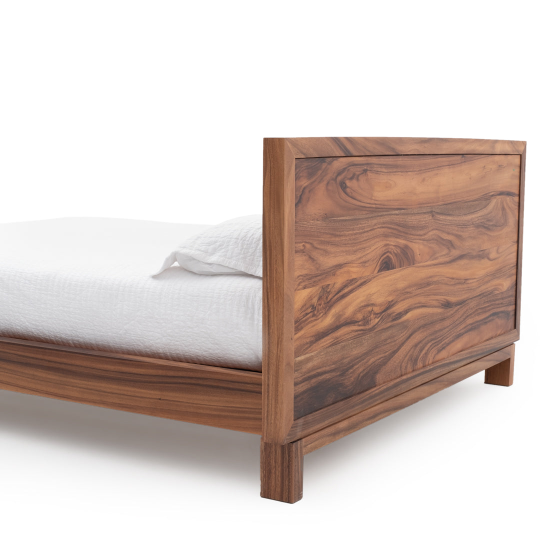 Nymm Queen Bed Light Brown