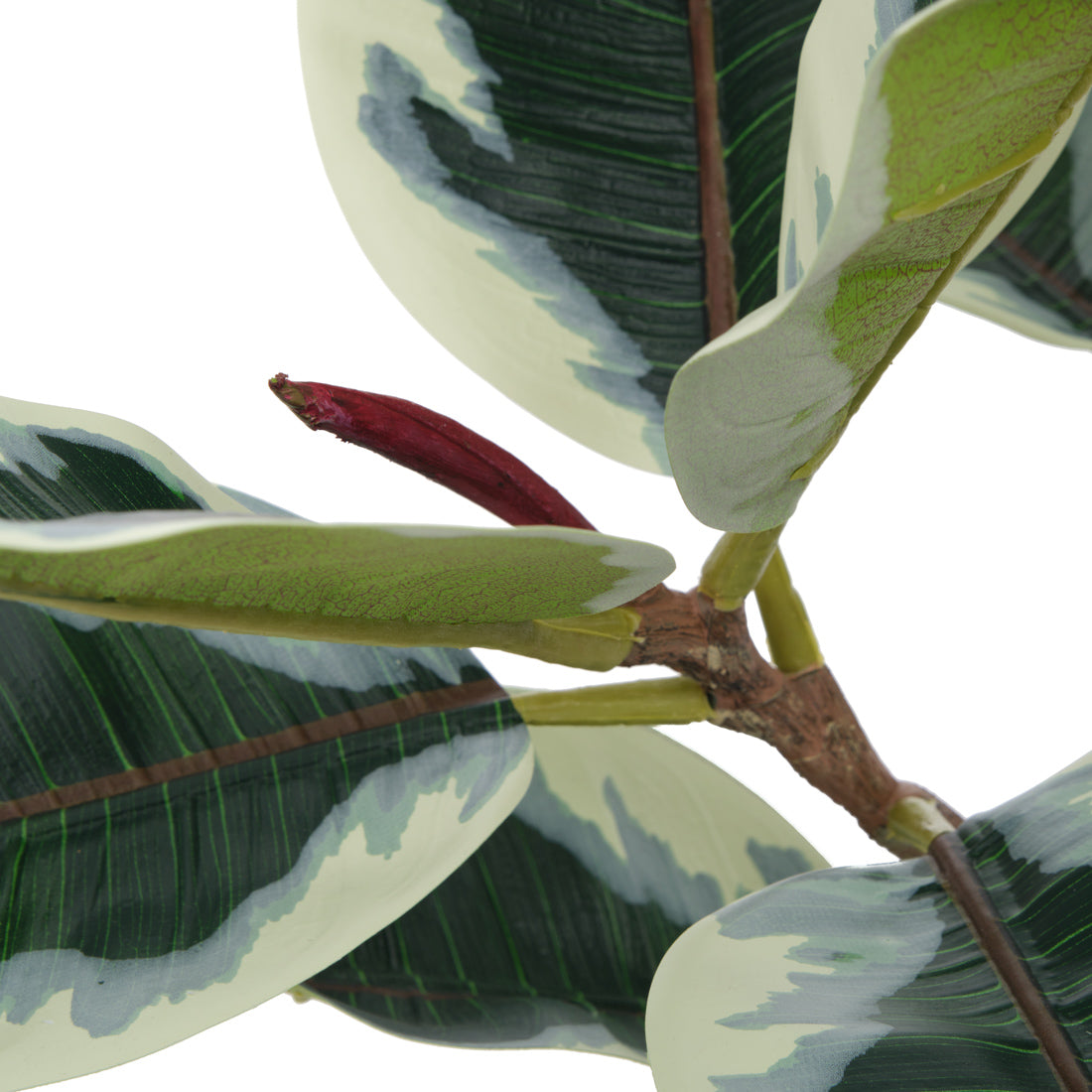 Rubber Artificial Plant Dark Green