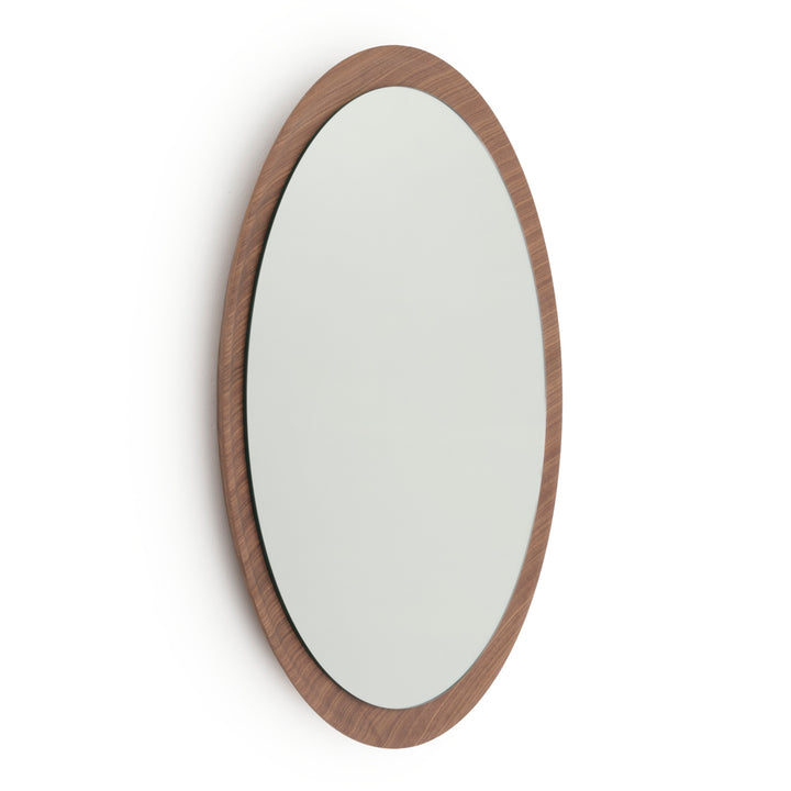 Nashira Wall Mirror Dark Brown