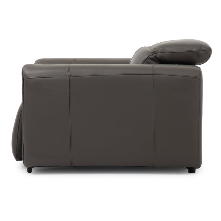 Wilnoir Reclining Accent Chair Dark Grey