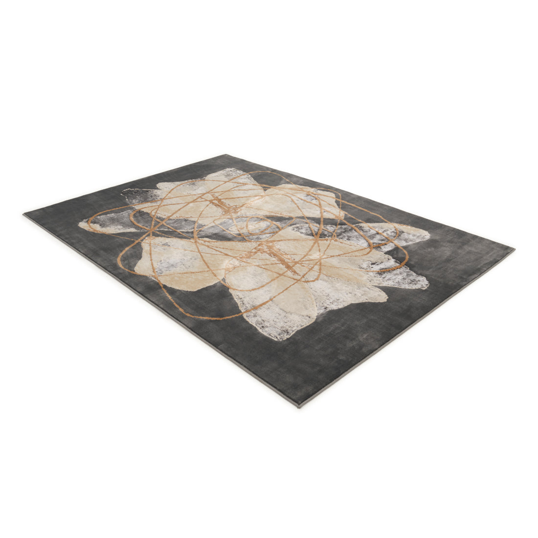 Wikolia Area Rug Dark Grey