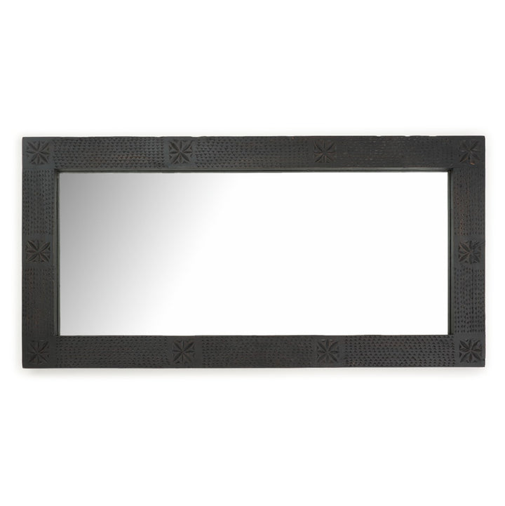 Indira Floor Mirror Dark Brown