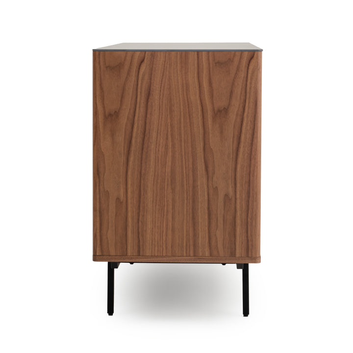 Ezio 6-Drawer Dresser Dark Brown