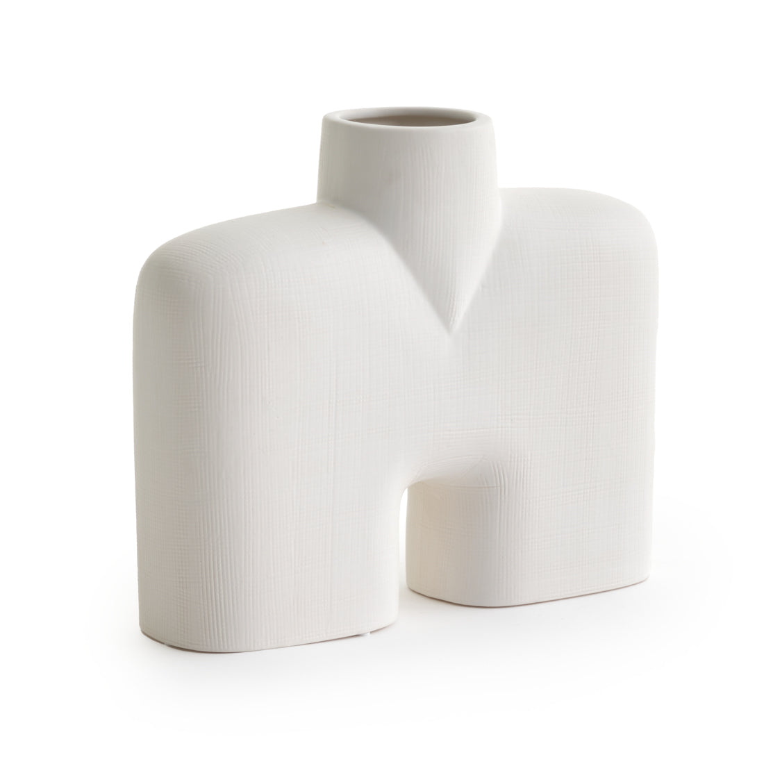 Essoto Ceramic Vase White
