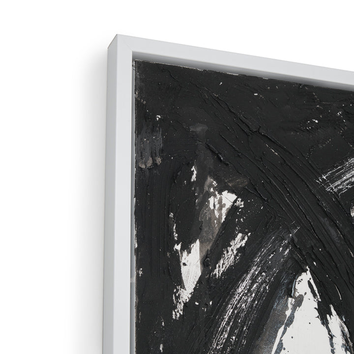 Eclat Painting on Canvas Black & White