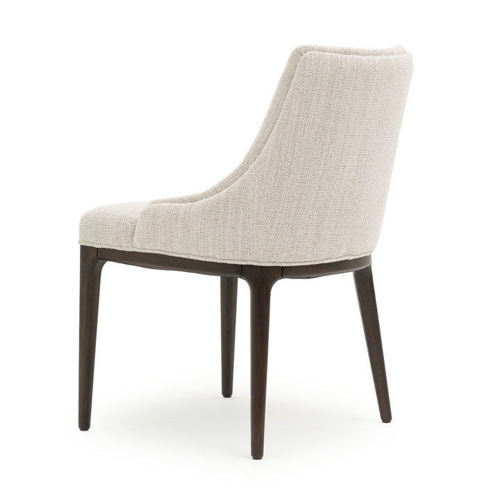 Evera Fabric Chair Off White