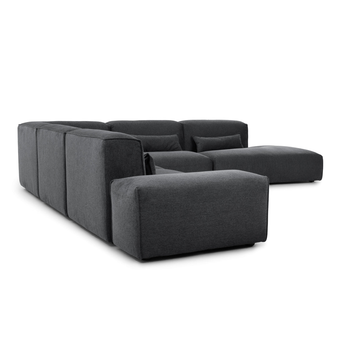 Ellemia Fabric Modular Set Dark Grey