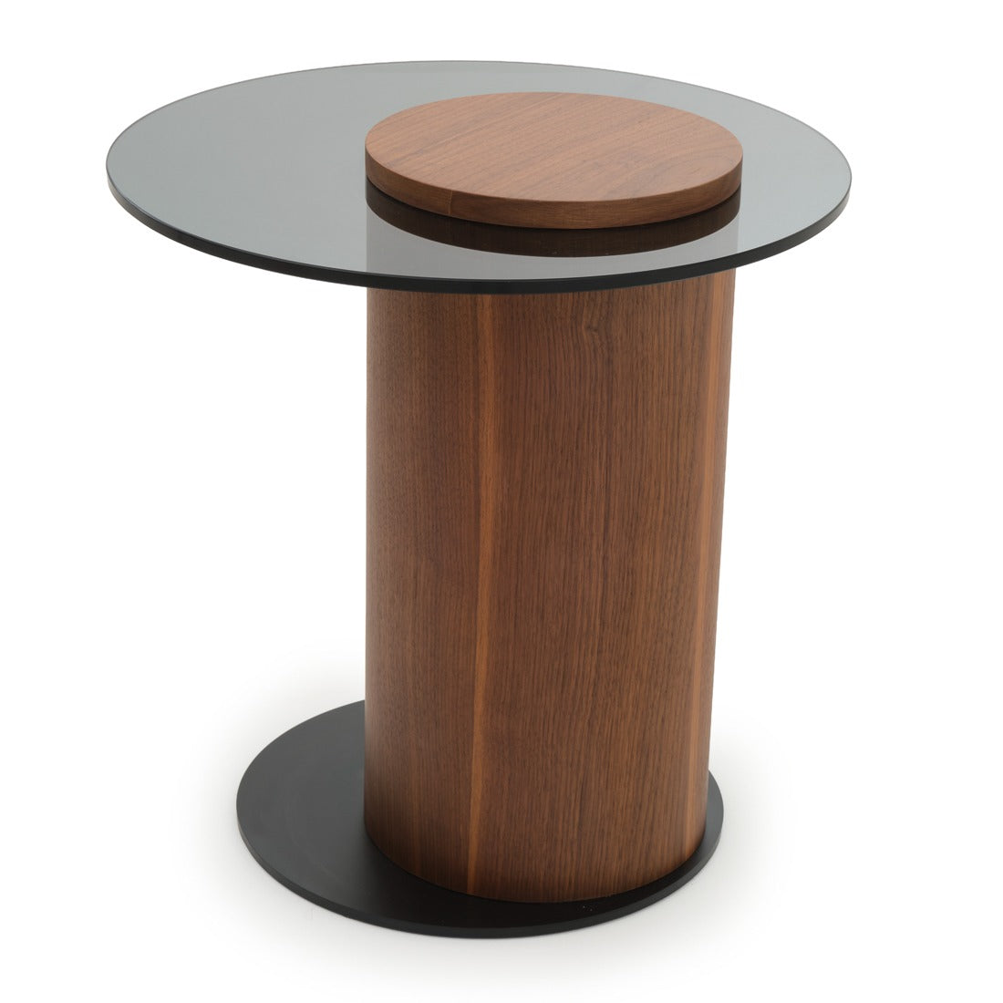 Wezley End Table Dark Brown