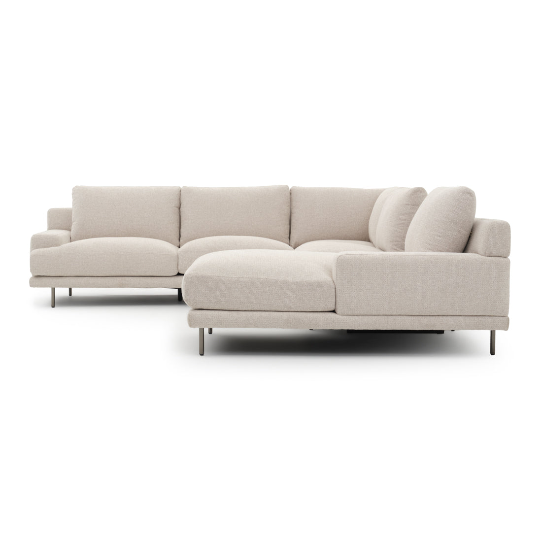 Elizabeth Fabric Modular Set Beige