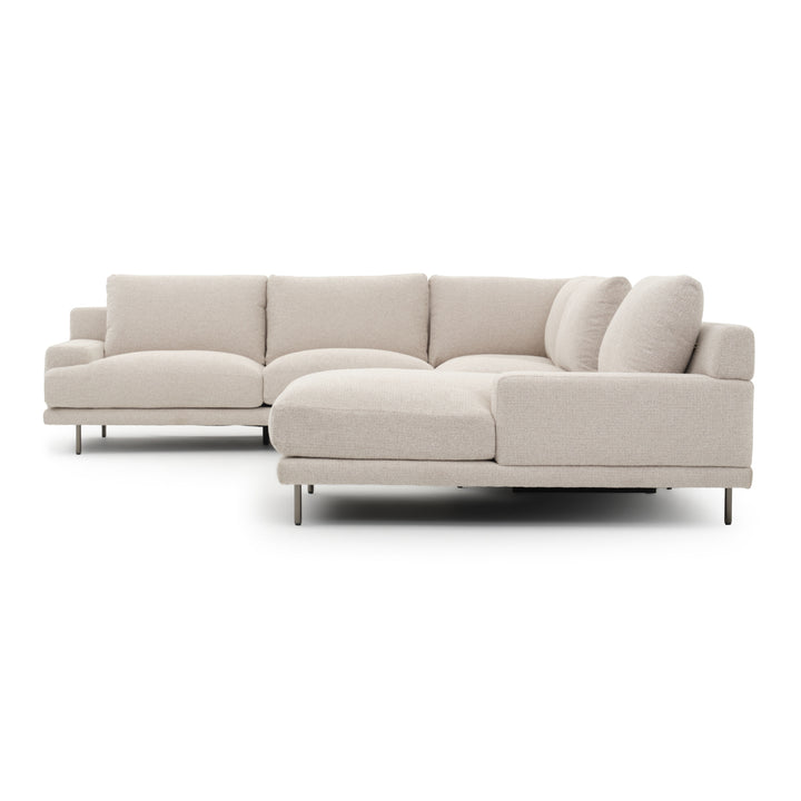 Elizabeth Fabric Modular Set Beige