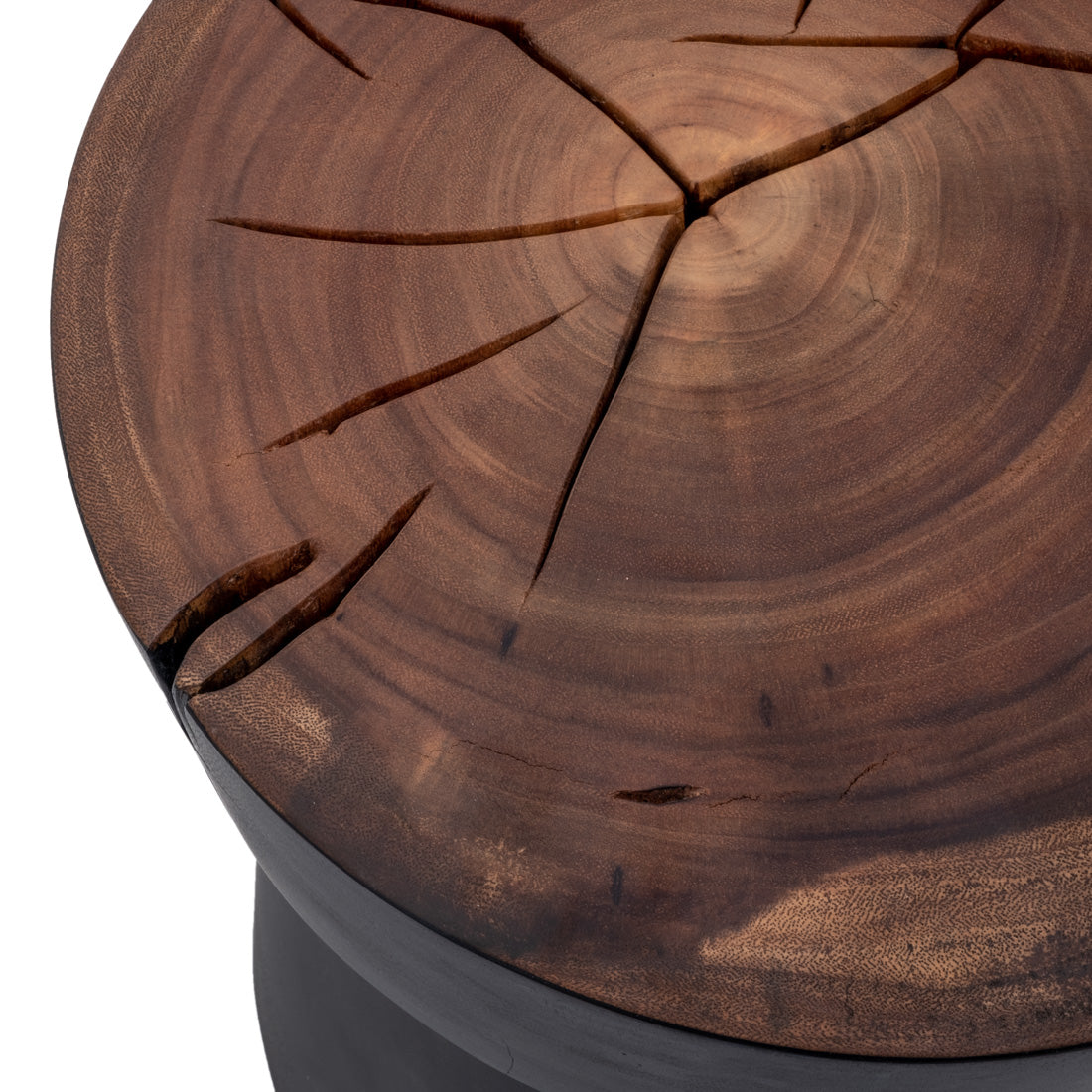 Noe Accent Stool Light Brown