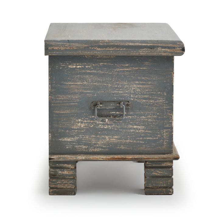 Navya Wood Accent Table Light Grey