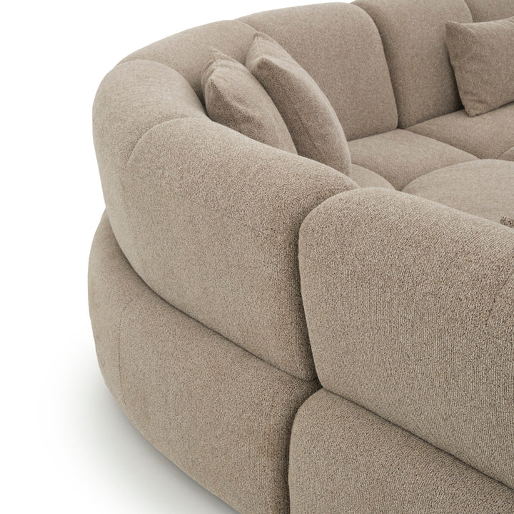 Edwina Fabric Modular Set Taupe