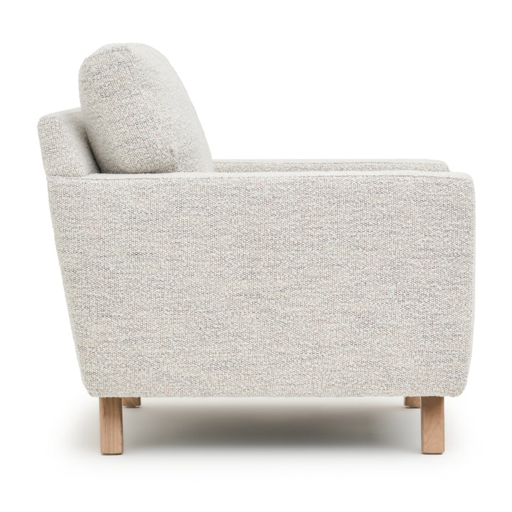 Esme Fabric Accent Chair Beige