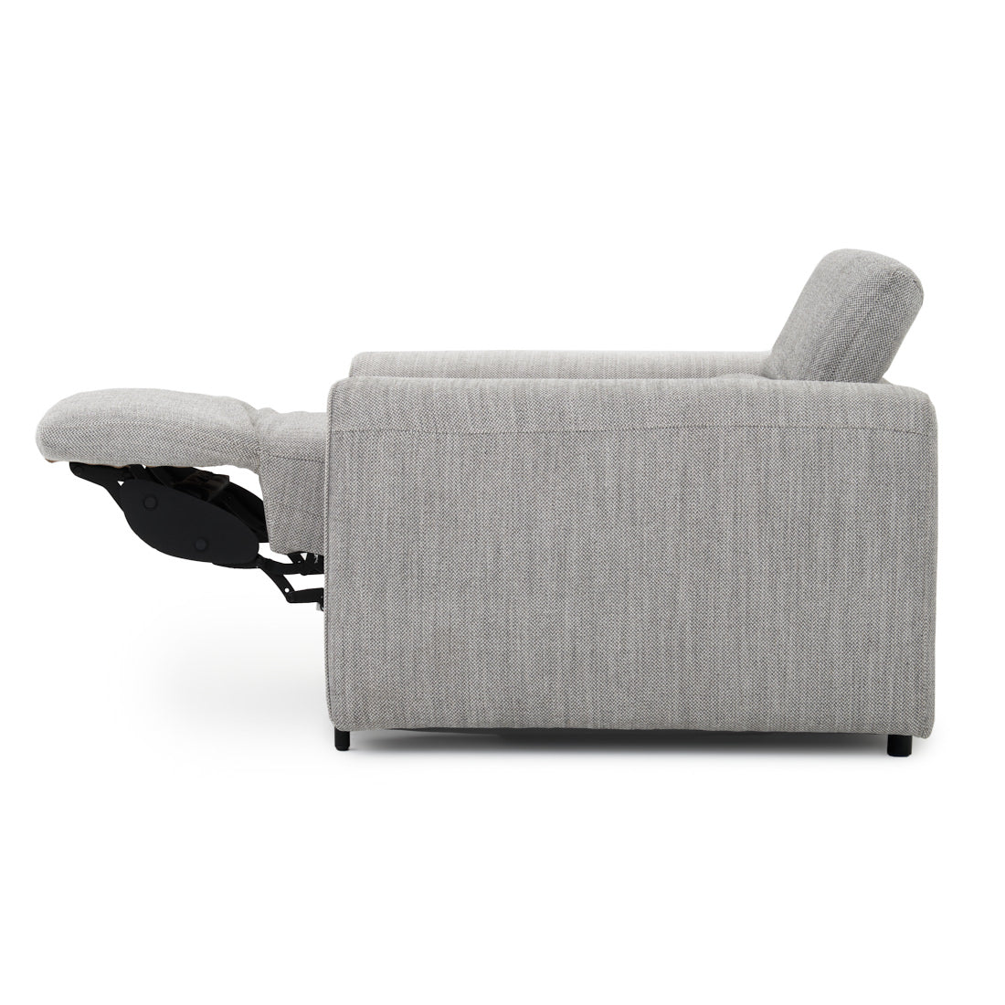 Wilnoir Reclining Accent Chair Light Grey