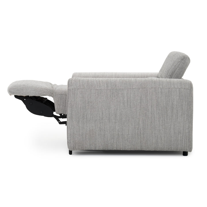 Wilnoir Reclining Accent Chair Light Grey