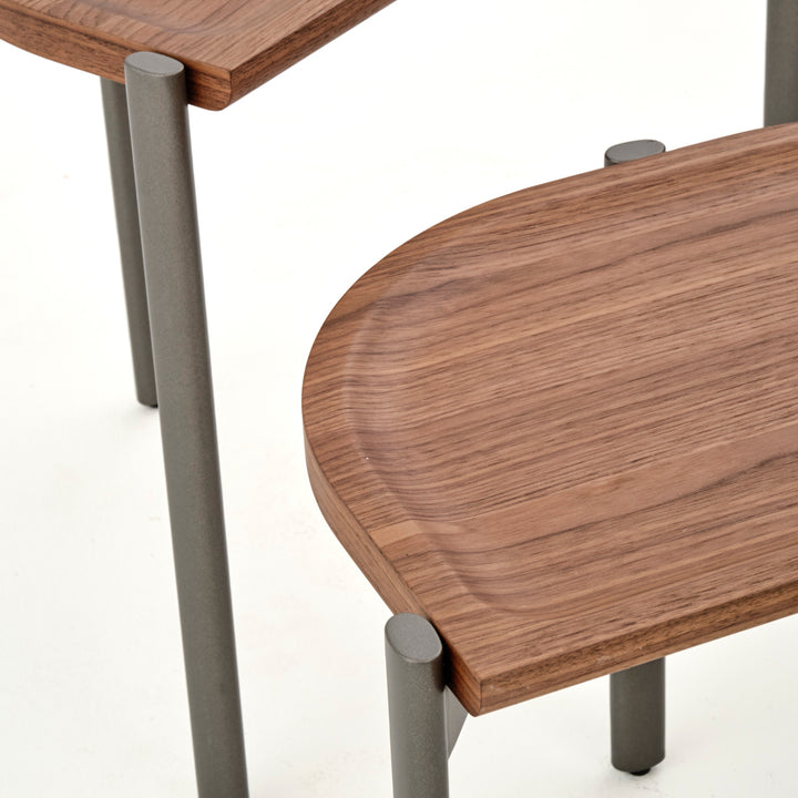 Nami Nesting Table Dark Brown
