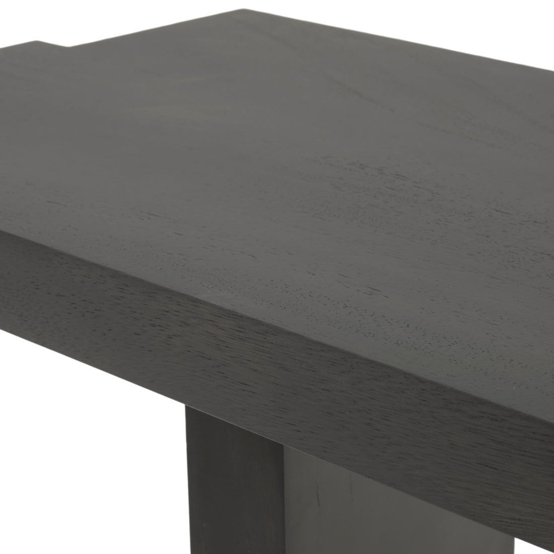 Shayla Wood Bench Black