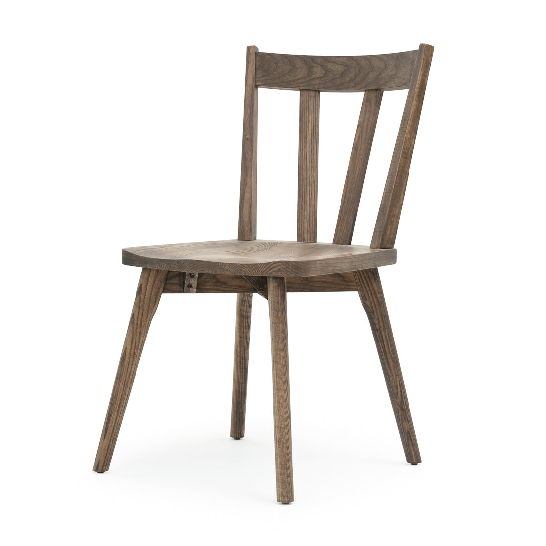 Novella Wood Chair Dark Brown