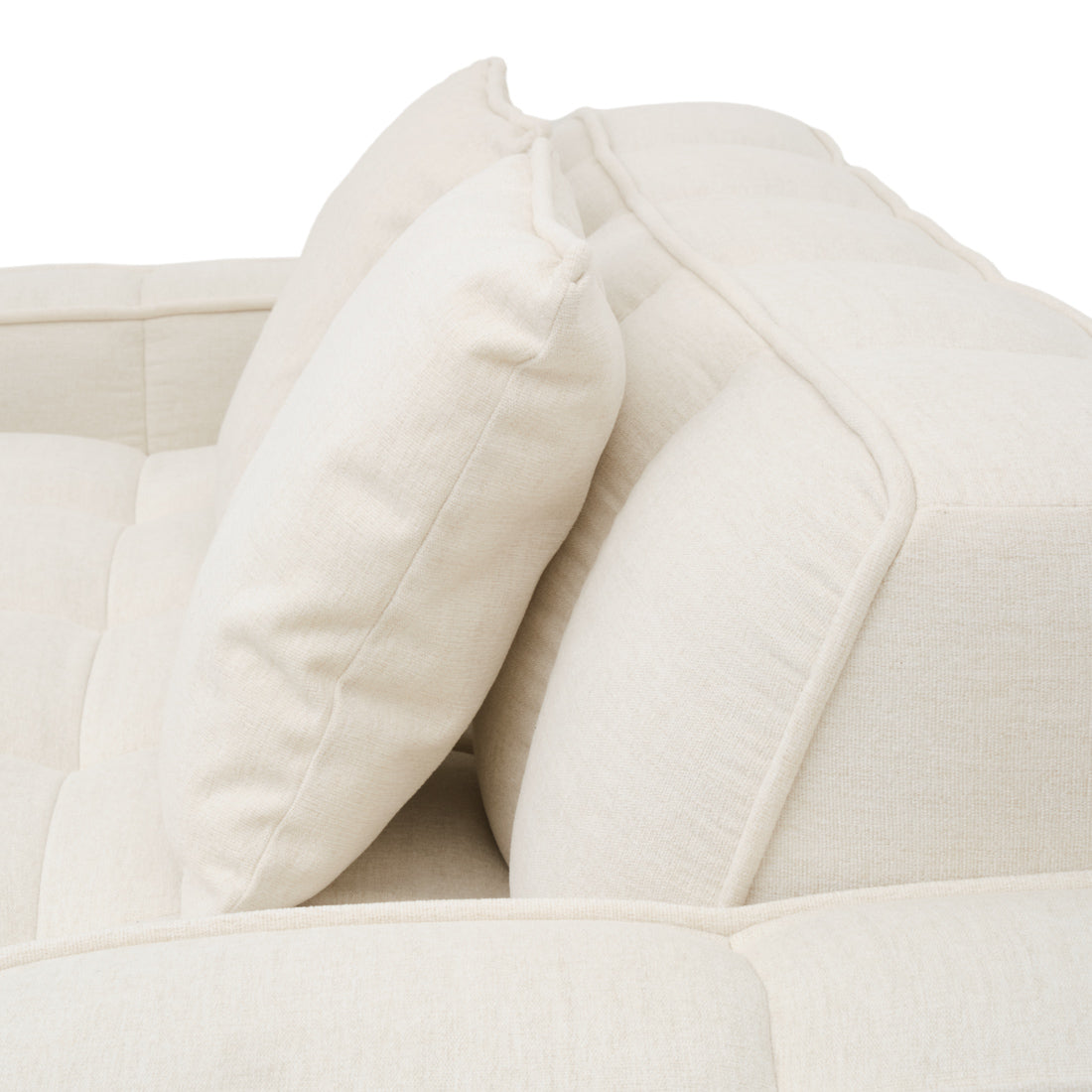 Westland Fabric Sofa Light Grey