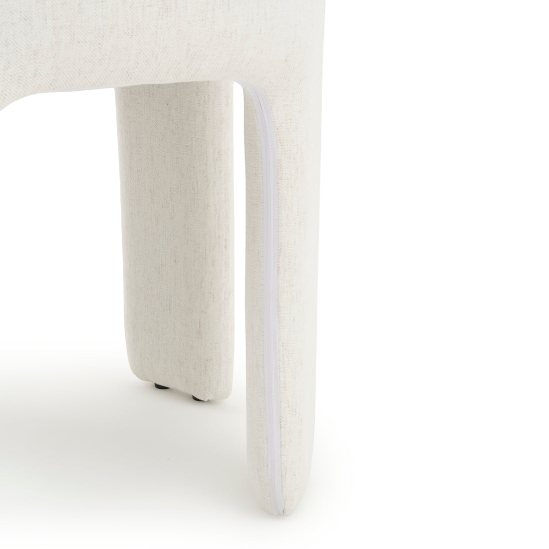 Etrina Fabric Armchair Off White
