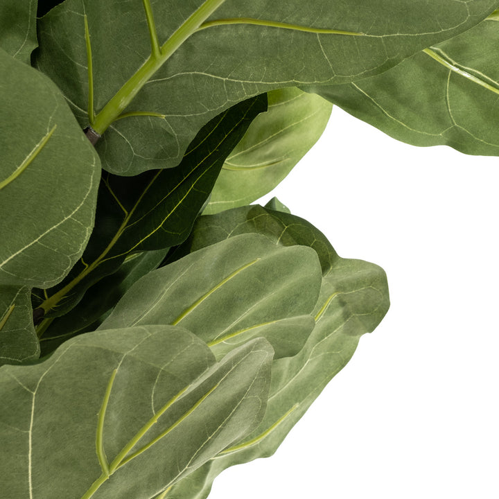 Fiddle Leaf Fig Artificial Plant Dark Green
