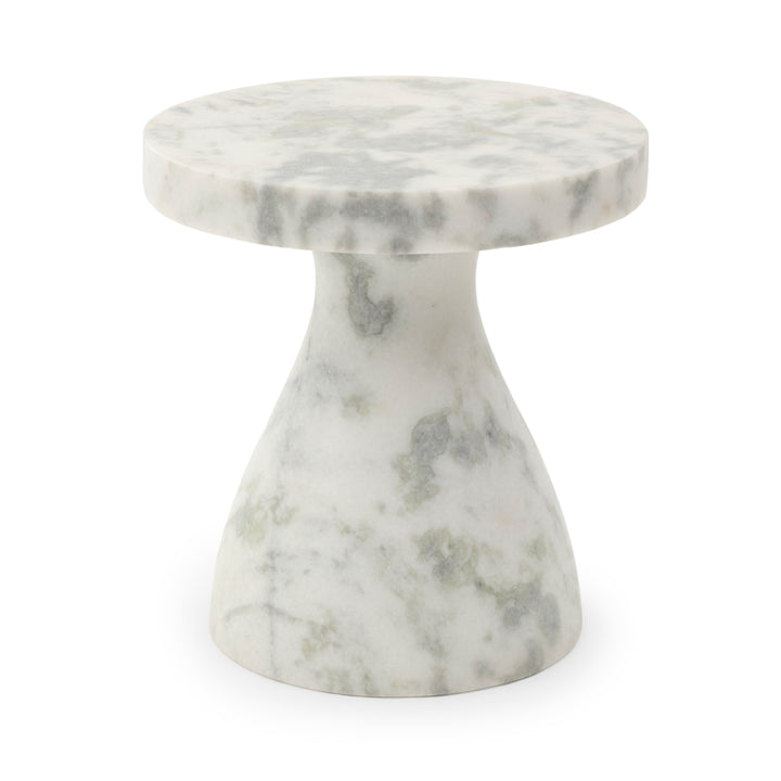 Wrenlee Marble Accent Table White