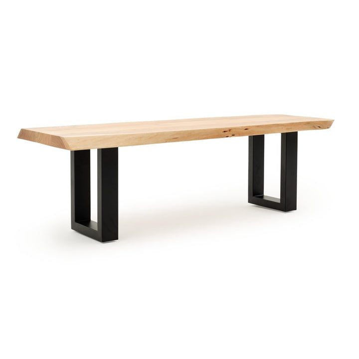Noema Wood Bench Light Brown