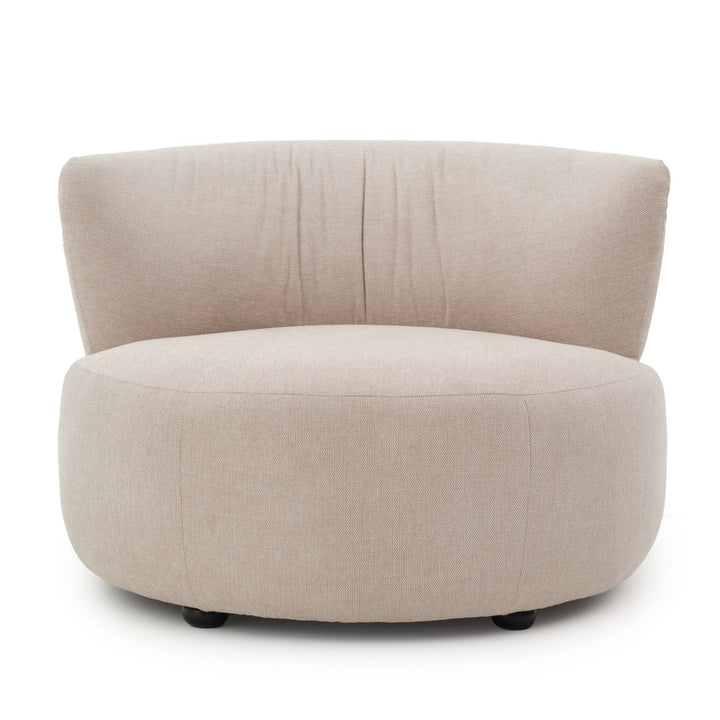 Norlan Fabric Accent Chair Beige