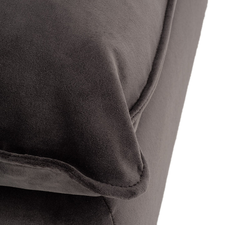 Nuage Modular Ottoman Dark Grey