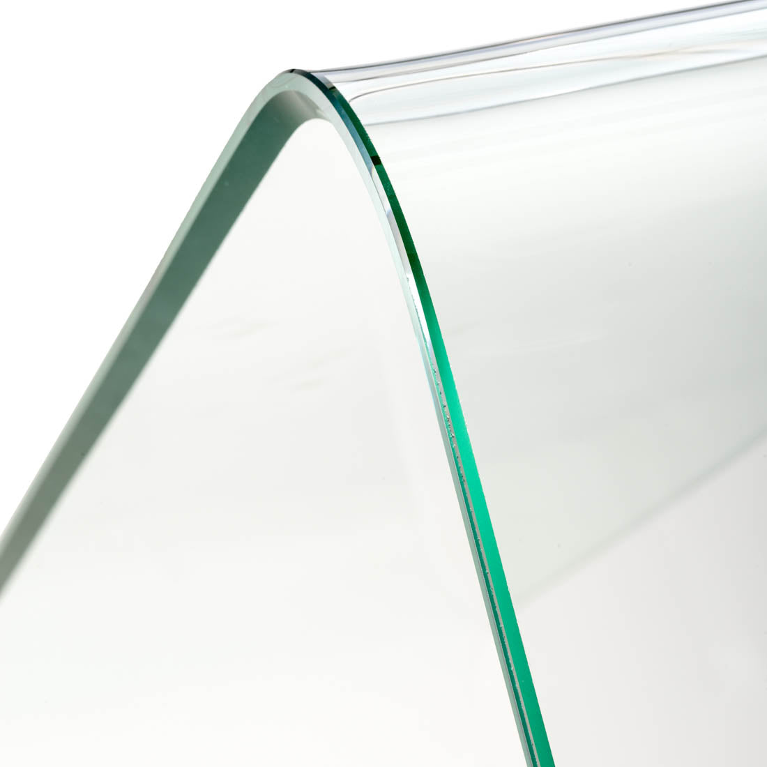 Wenzel Glass Console Table Clear